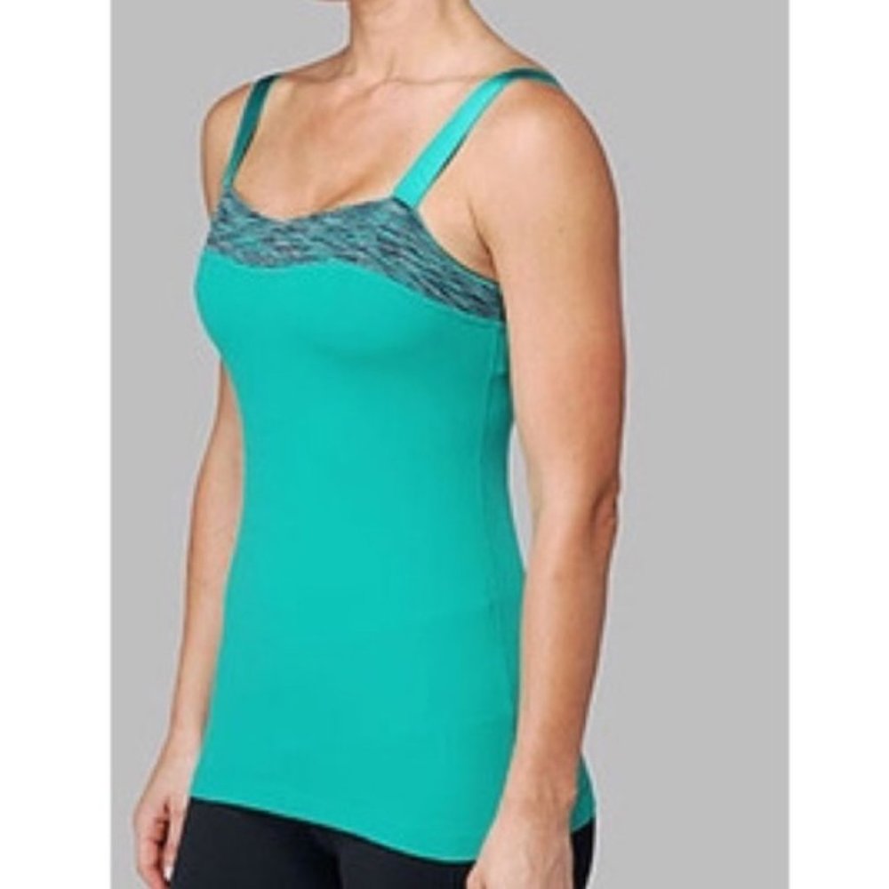Lululemon Teal Zeal Heart Tank Size 6 MSRP $52